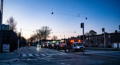 Foto fra seismiske undersøgelser i et andet område i landet. Foto: Innargii.